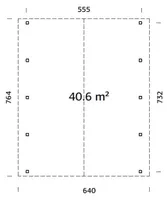 AUTOVARJUALUNE PALMAKO ROBERT 40,6M²