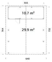 AUTOVARJUALUNE PALMAKO ROBERT 40,6M² KUURIGA