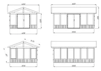 PAVILJON PALMAKO ISABELLA 22,2M²