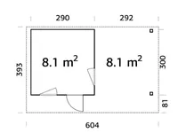 SUVEMAJA PALMAKO GRACE 8,1+8,1M²