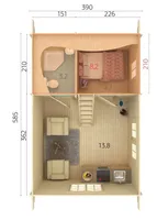 SUVEMAJA PALMAKO SANDRA 29,9M²