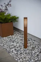 VÄLISVALGUSTI KONSTSMIDE VÄIKE LATERN PISTOIA E27 15W IP54 ROOSTE