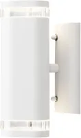 VÄLISVALGUSTI KONSTSMIDE MODENA SEINALE 2X35W IP44 GU10 VALGE