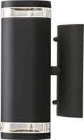 VÄLISVALGUSTI KONSTSMIDE MODENA SEINALE 2X35W IP44 GU10 MUST