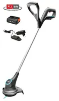 MURUTRIMMER GARDENA SMALLCUT 23/18V P4A, AKU JA LAADIJAGA