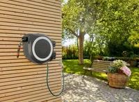 VOOLIKUPOOLI KOMPLEKT SEINALE GARDENA ROLL-UP XL 35M, VALGE