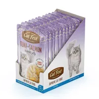 MÄRGTOIT KASSIDELE CATFEST TUUNIKALA JA LÕHE ŽELEES 12X70G