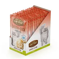 MÄRGTOIT KASSIDELE CATFEST KANA JA PART ŽELEES 12X70G