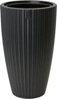 PLASTPOTT FORM-PLASTIC MIKA SLIM 40 SISUGA MUST