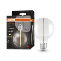 LED LAMP OSRAM GLOBE 95 2,2W E27 150LM 2700K LÄBIPAISTEV