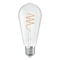 LED LAMP OSRAM EDISON 3,4W E27 470LM 2700K LÄBIPAISTEV