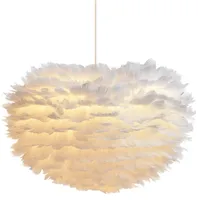 LAELAMP FEATHER D40CM VALGE