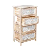 KUMMUT KASEKE 4-SAHTLIGA 40X29X73CM, NATURAALNE