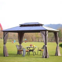 VARIKATUS SUNSET 3X4XH2/2,7M, PRUUN/TAUPE