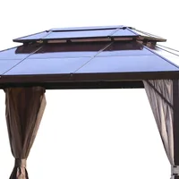 VARIKATUS SUNSET 3X4XH2/2,7M, PRUUN/TAUPE
