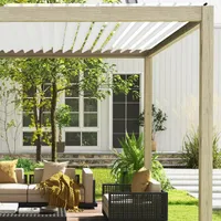 VARIKATUS MIRADOR-111 3X4M, HELE PUIDUDEKOOR