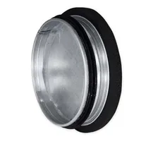 VENTILATSIOONI ISOLEERITUD OTSAKORGID EUROPLAST Ø125MM