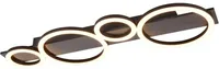 PLAFOON LED TRIO LUMOS 26,5W ALUMIINIUM