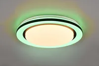 PLAFOON LED TRIO CARTIDA 17W VALGE