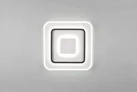 PLAFOON LED TRIO JORA 40X40CM MATT 46W VALGE