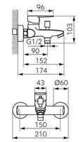 VANNISEGISTI FERRO RENNTO BNT1, KROOM