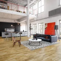 NATURAALPARKETT MOLTI 10MM TAMM, 3-LIPILINE, LÄBIPAISTEV LAKK