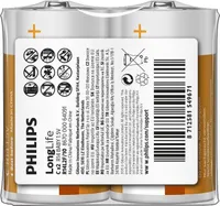 PATAREI PHILIPS LONGLIFE C/R14 2TK