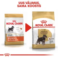 KUIVTOIT ROYAL CANIN MINIATURE SCHNAUZER TÄISKASVANUD KOERTELE 3KG