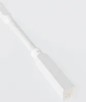 TREPIKÄSIPUU SILE PUITPOST JM14 900X41X41MM VALGE