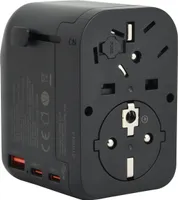 REISIADAPTER ELECTRALINE EUROOPA/MAAILM +2USB-C+1USB-A PD20W