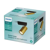 VANNITOAVALGUSTI PHILIPS IDRIS 5W HV IP44 MESSING