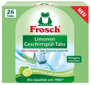 NÕUDEPESUTABLETID FROSCH ALL-IN-1 26X20G LAIM