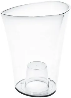 ORHIDEEPOTT LAMELA WENUS D.15/H.20CM,LÄBIPAISTEV
