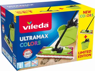 PÕRANDAPESUKOMPLEKT VILEDA ULTRAMAX+ÄMBER ROHELINE