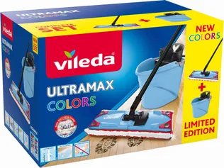 PÕRANDAPESUKOMPLEKT VILEDA ULTRAMAX+ÄMBER SININE