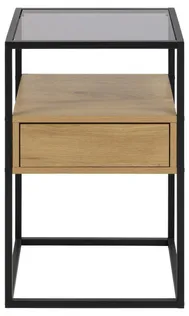 ÖÖKAPP RANDOLF 40X35XH60CM PRUUN