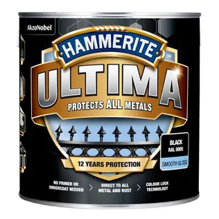 METALLIVÄRV HAMMERITE LÄIKIV MUST 2,2 L