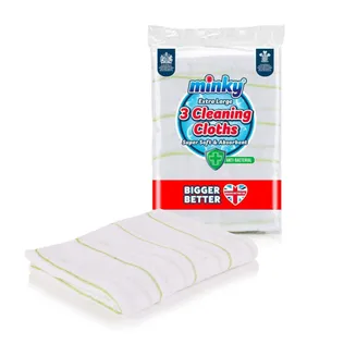 PUHASTUSLAPID MINKY ANTIBAKTERIAALSED 3TK