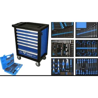 TÖÖRIISTAKÄRU BRILLIANT TOOLS 7 SAHTLIT+KOMPLEKT, 473 OSA