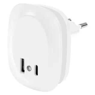 ÖÖVALGUSTI LEDVANCE LUNETTA EDGE USB A&C 3000K VALGE