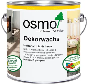 TOONIV ÕLIVAHA OSMO WOOD WAX FINISH 0,125L 3168 ANTIIK LÄBIPAISTEV
