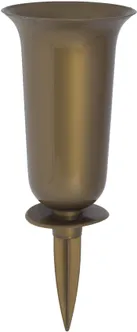 HAUAVAAS FORM-PLASTIC DAMA 13X37CM KULDNE