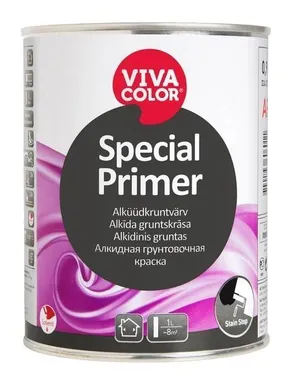 KRUNTVÄRV VIVACOLOR SPECIAL PRIMER 0,9L VALGE MATT