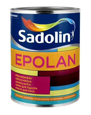 PÕRANDAVÄRV SADOLIN EPOLAN 1L VALGE POOLLÄIKIV