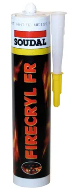 TULETÕKKEHERMEETIK FIREACRYL +280C 310ML VALGE SOOJAMÜÜRILE