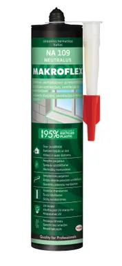 NEUTRAALSILIKOON MAKROFLEX NA 109 VALGE 300ML