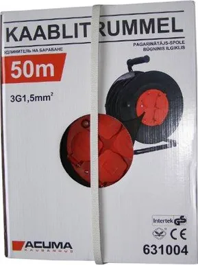 PIKENDUSJUHE 50M 3G1,5MM2 KUMMIKAABEL