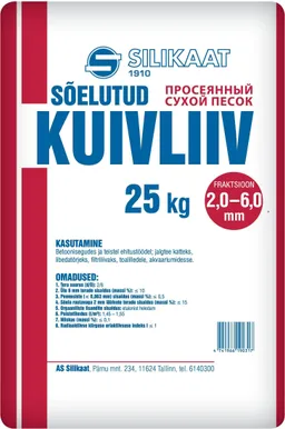 LIIV 2,0-6,0MM 25KG