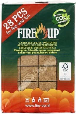 ÖKOLOOGILINE SÜÜTEBLOKK FIRE UP 28TK