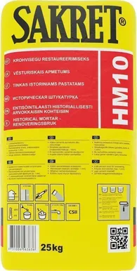 RENOVEERIMISKROHV SAKRET HM-10 25KG HALL